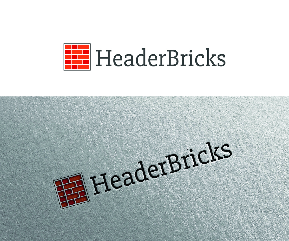 Logo Design by eMARK for Headerbricks | Design #11649874