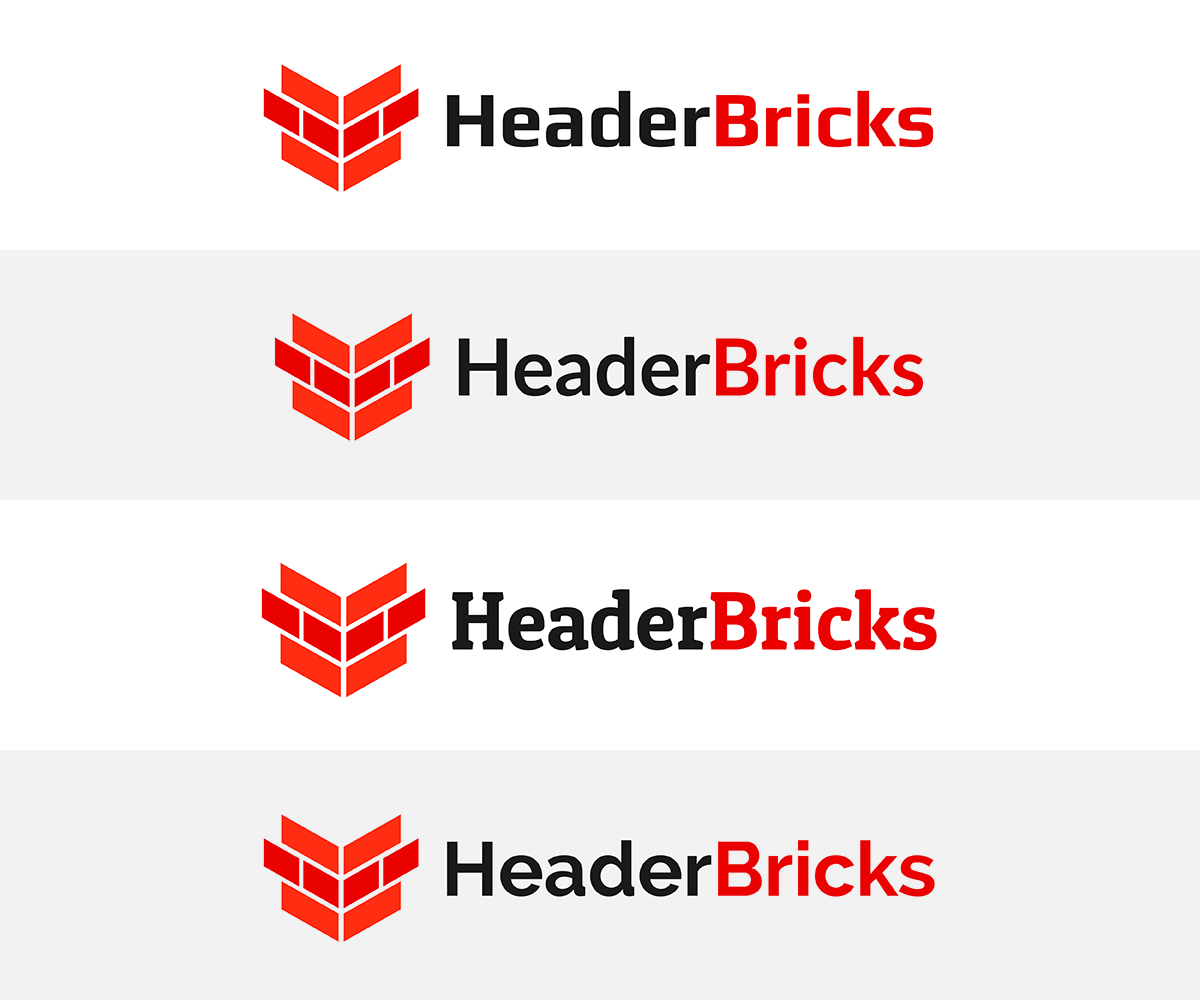 Logo Design by eMARK for Headerbricks | Design #11661246