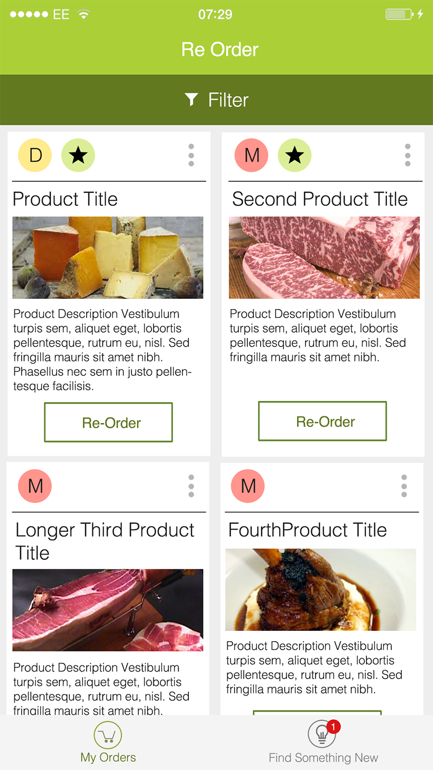 App Design by Annie_Haley for Absolute Providores | Design #11714583
