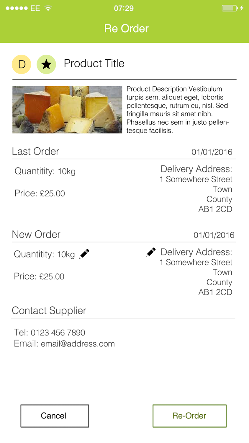 App Design by Annie_Haley for Absolute Providores | Design #11714585