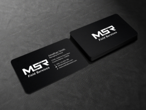 Visitenkarten-Design von Creations Box 2015 für MSR Field Services | Design: #11663084