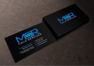 Visitenkarten-Design von Creations Box 2015 für MSR Field Services | Design: #11663085
