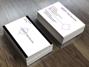 Visitenkarten-Design von shyamalart für MSR Field Services | Design: #11667617