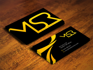 Design de Carte de Visite par alhemique1 pour MSR Field Services | Design : #11646933