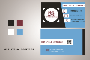 Diseño de Tarjeta de Presentación por spouka para MSR Field Services | Diseño #11683611