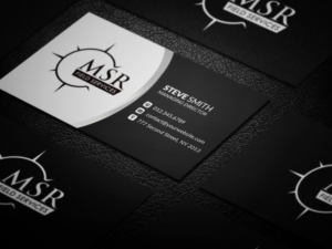 Design de Carte de Visite par SyncFuse™ Solutions pour MSR Field Services | Design : #11663746