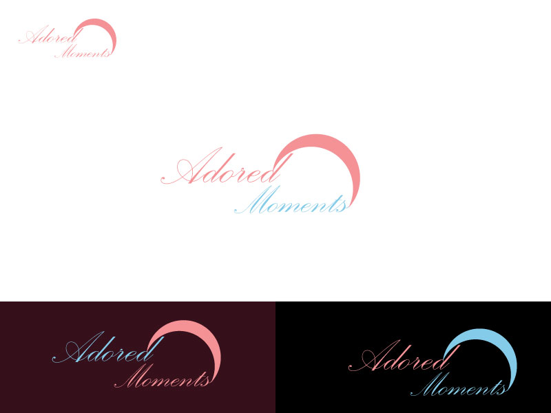 Logo Design by rabinson for Adored Moments | Design #11662418