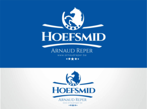 Logo Design by nikkiblue for Hoefsmid Arnaud Reper | Design: #11784192