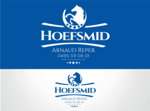Logo Design by nikkiblue for Hoefsmid Arnaud Reper | Design: #11788708