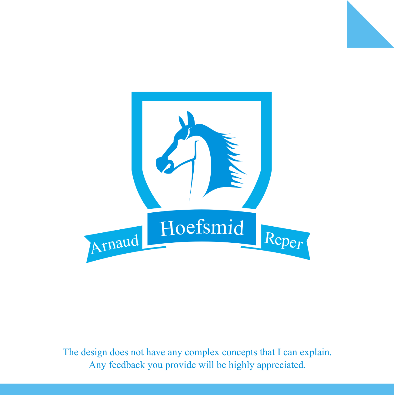 Logo Design by R!CKY for Hoefsmid Arnaud Reper | Design #11667971