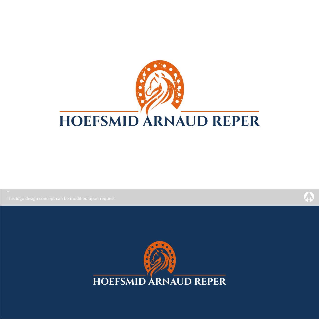 Design de Logo par MBARO pour Hoefsmid Arnaud Reper | Design #11657368