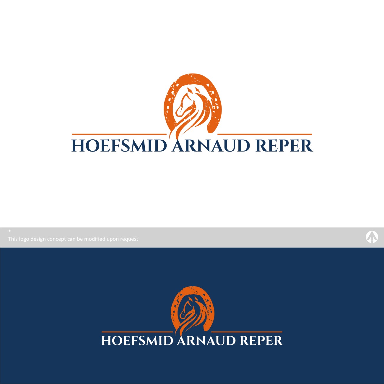 Design de Logo par MBARO pour Hoefsmid Arnaud Reper | Design #11734865