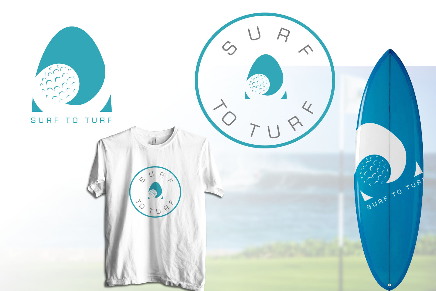 Logo Design by MAXTEE for SURF TO TURF | Design #11699502