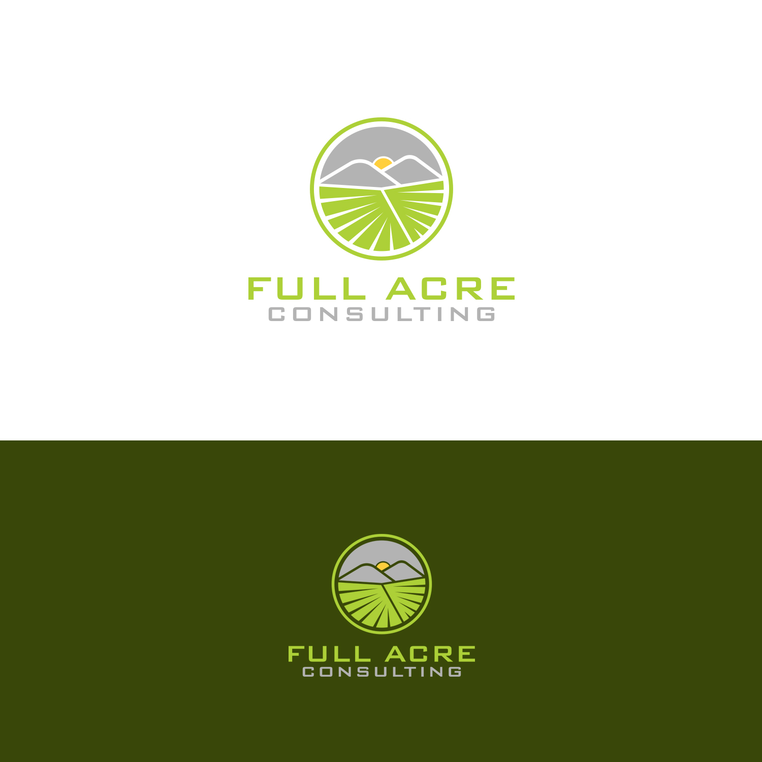 Logo Design by Grapismo Brand Studio for Full Acre Consulting | Design #11752300