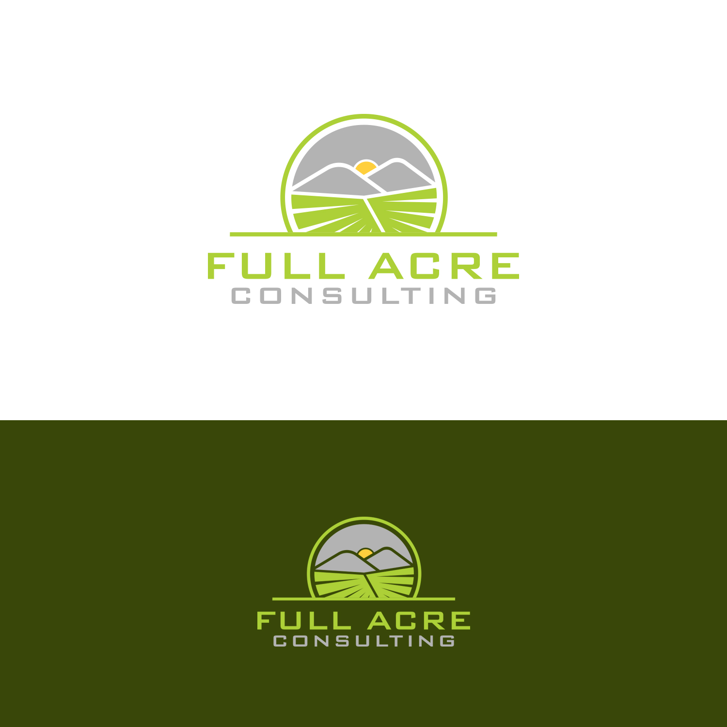 Logo Design by Grapismo Brand Studio for Full Acre Consulting | Design #11752313