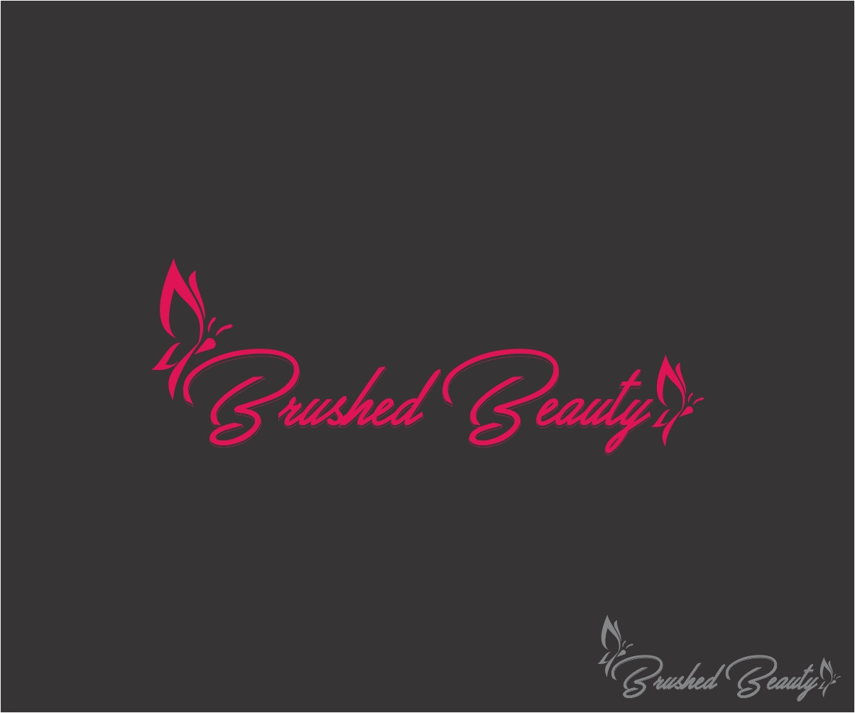 Logo Design by Hafiz Mohammad Yaseen Amin for Brushed Beauty | Design #12056803