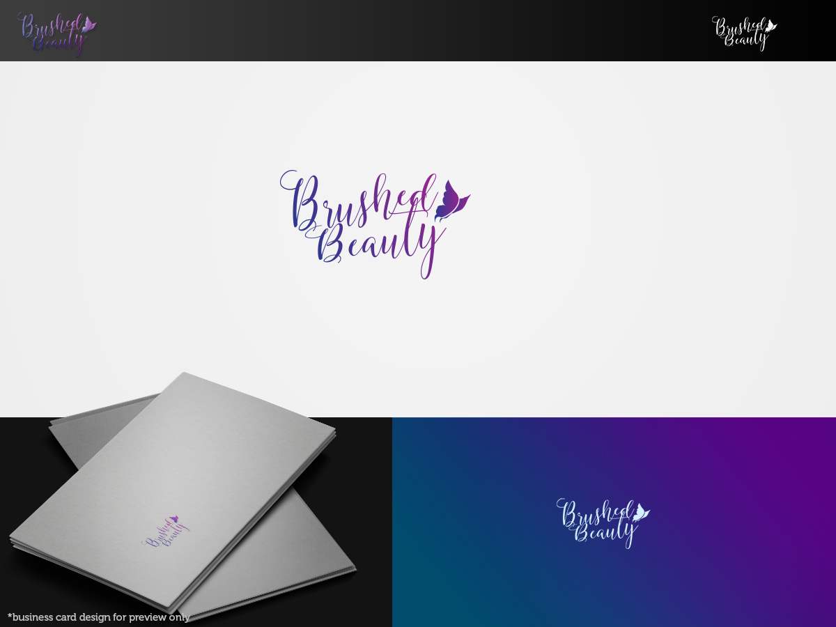 Logo Design by ArtSamurai for Brushed Beauty | Design #11998017