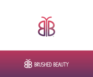 Logo Design by Azus for Brushed Beauty | Design: #11989997
