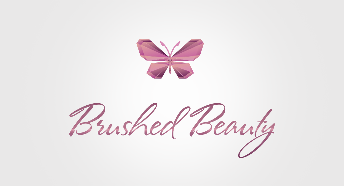 Logo Design by krokodila for Brushed Beauty | Design #12033552
