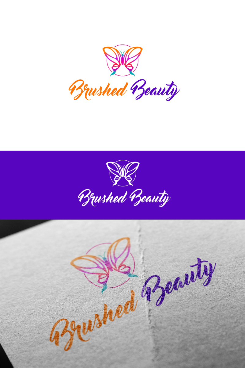 Logo Design by EPIC PEN for Brushed Beauty | Design #12075729