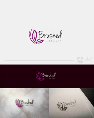 Logo Design by artswolf for Brushed Beauty | Design: #12066781