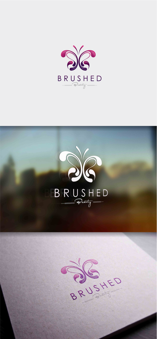Logo Design by artswolf for Brushed Beauty | Design: #12066830