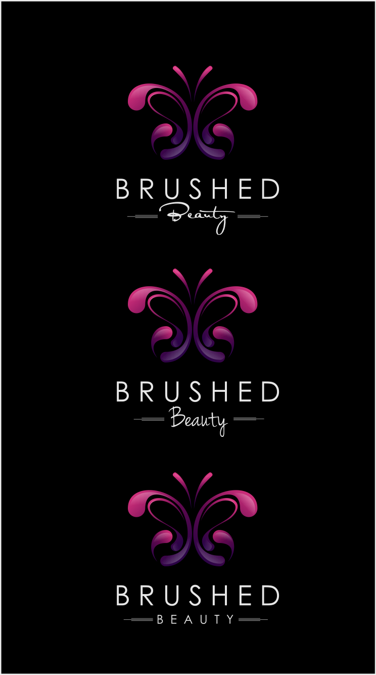 Logo Design by artswolf for Brushed Beauty | Design #12125113