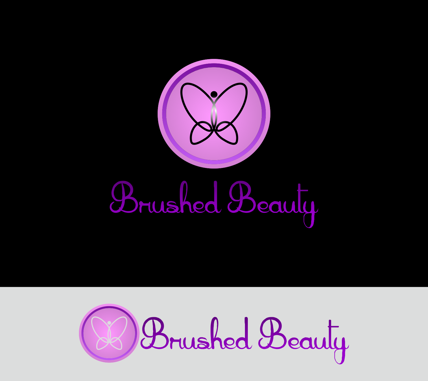 Logo Design by iwan.paul for Brushed Beauty | Design #12070122