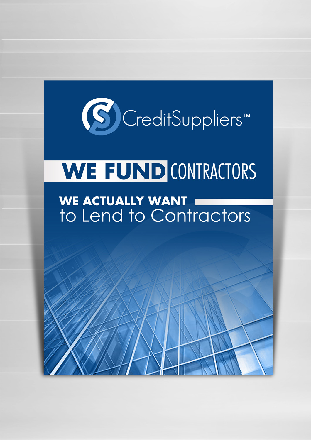 Advertisement Design by debdesign for CreditSuppliers | Design #11661934