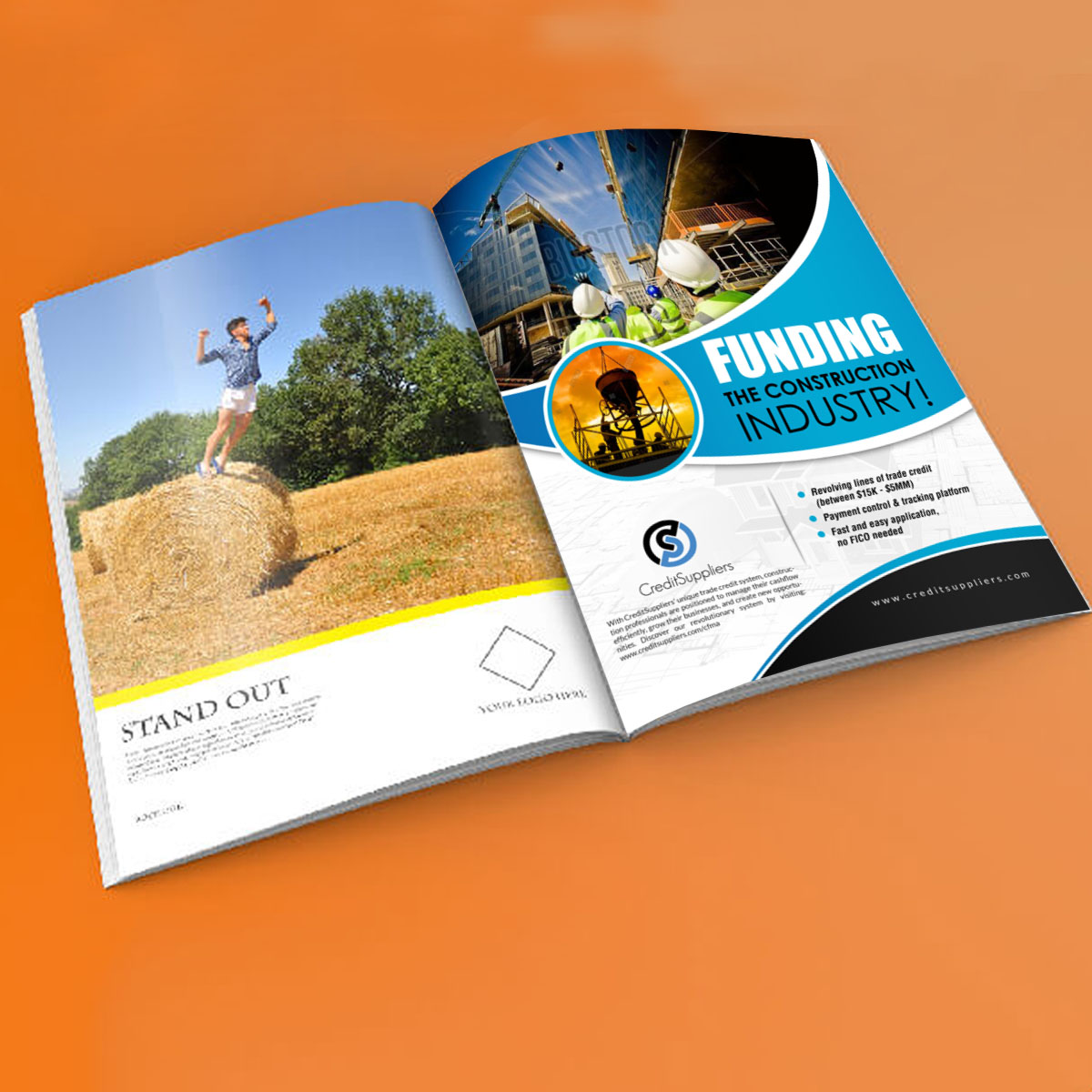 Design Publicitaire par creative.bugs pour CreditSuppliers | Design #11660817