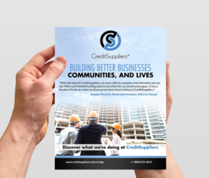 Design Publicitaire par debdesign pour CreditSuppliers | Design : #11671955