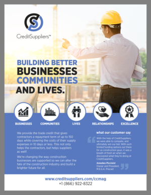 Magazine Advertisement Needed for Construction Finance Company | Diseño Publicitario por D Creative
