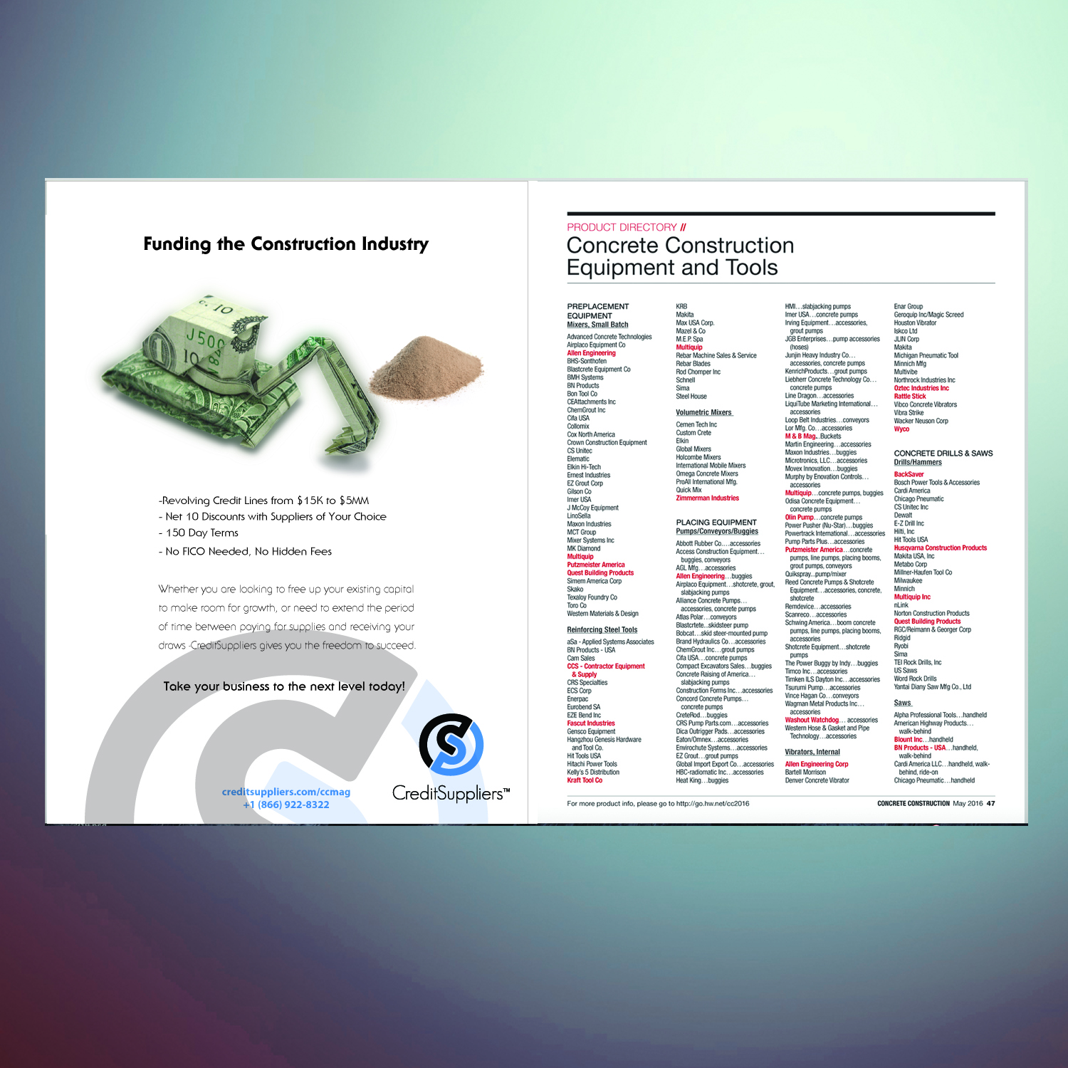 Design Publicitaire par WholeBranding® pour CreditSuppliers | Design #11699174