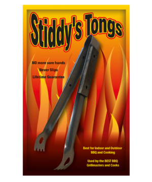 BBQ Grill Tongs Logo and Packaging Design | Packaging Design by Cari Lopez