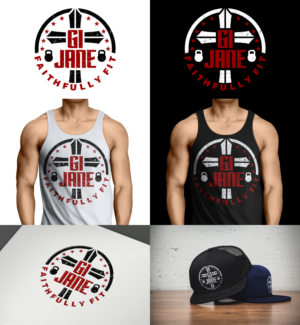 GI JANE Faithfully Fit  | Logo Design by AFD