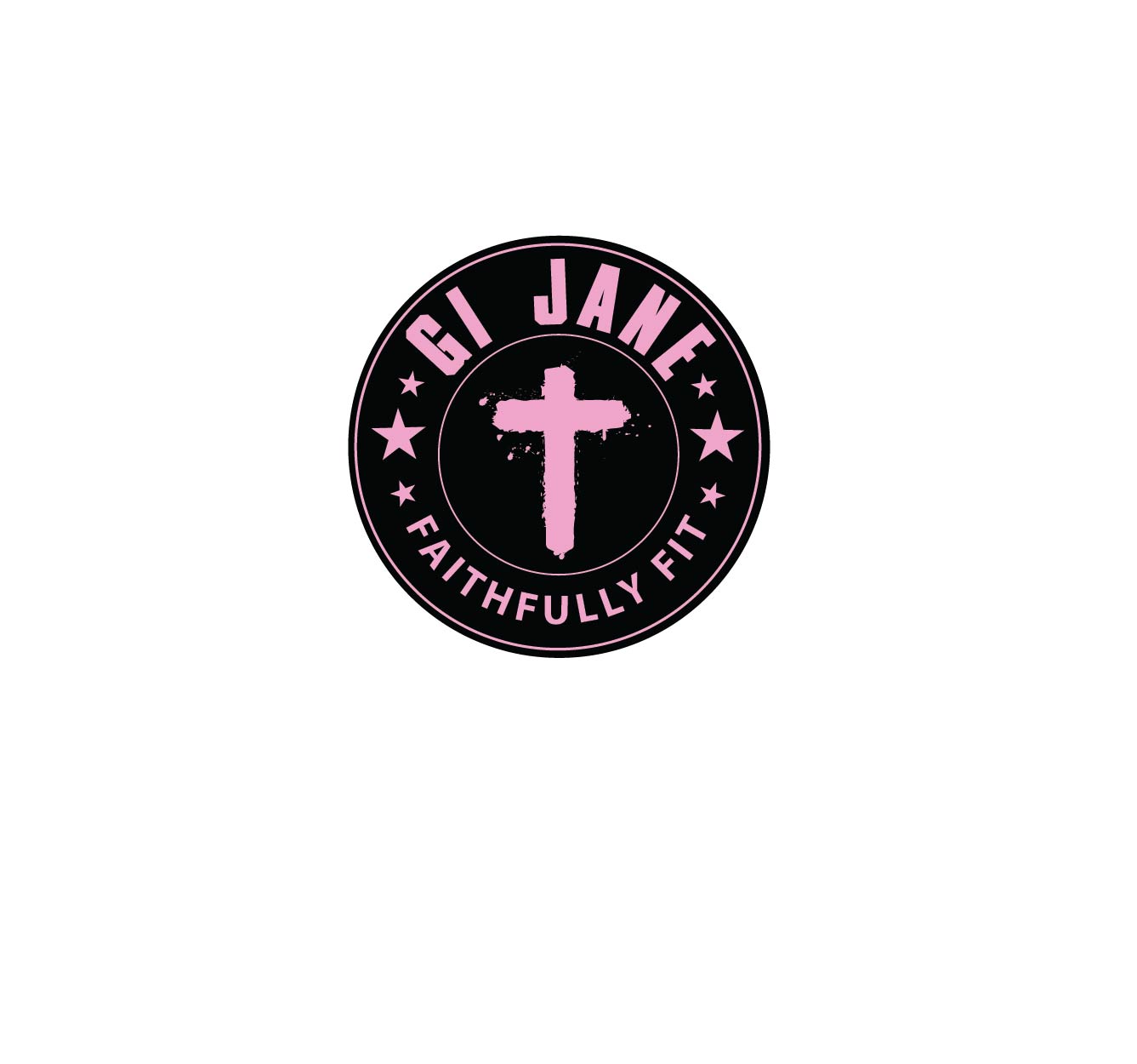 Logo Design by sunmoon for GI JANE Faithfully Fit  | Design #11663352