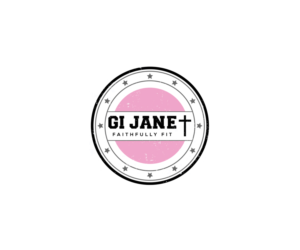 Logo Design by Gridline Concepts for GI JANE Faithfully Fit  | Design: #11743973