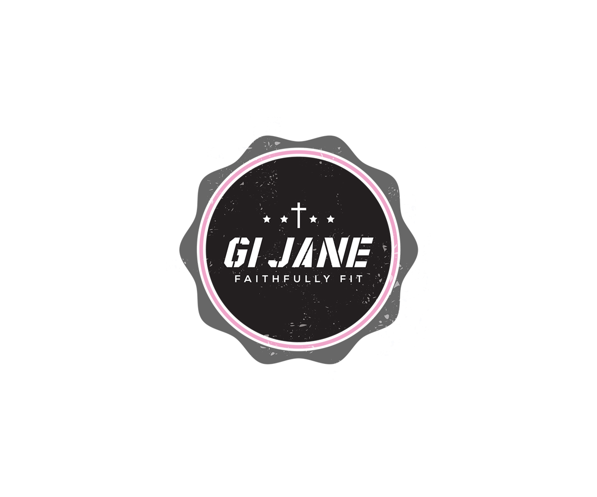Logo Design by Gridline Concepts for GI JANE Faithfully Fit  | Design #11743974