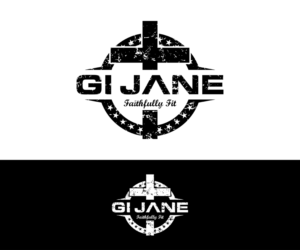 Logo Design by Admira Graphics for GI JANE Faithfully Fit  | Design: #11657813