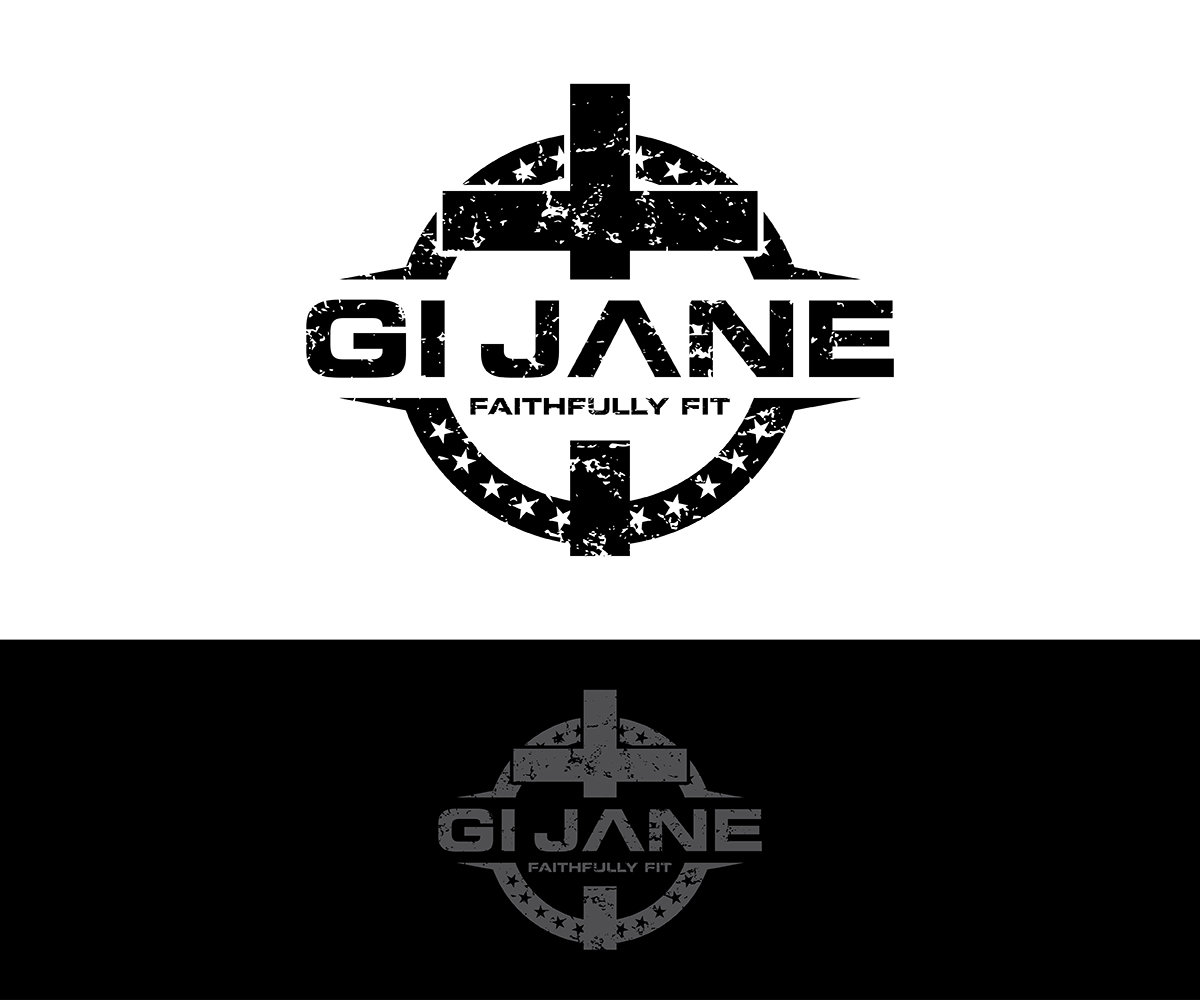 Logo Design by Admira Graphics for GI JANE Faithfully Fit  | Design #11666020