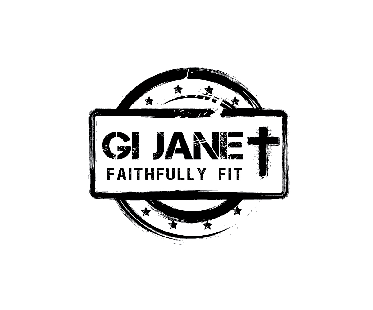 Logo Design by Designpool for GI JANE Faithfully Fit  | Design #11722419
