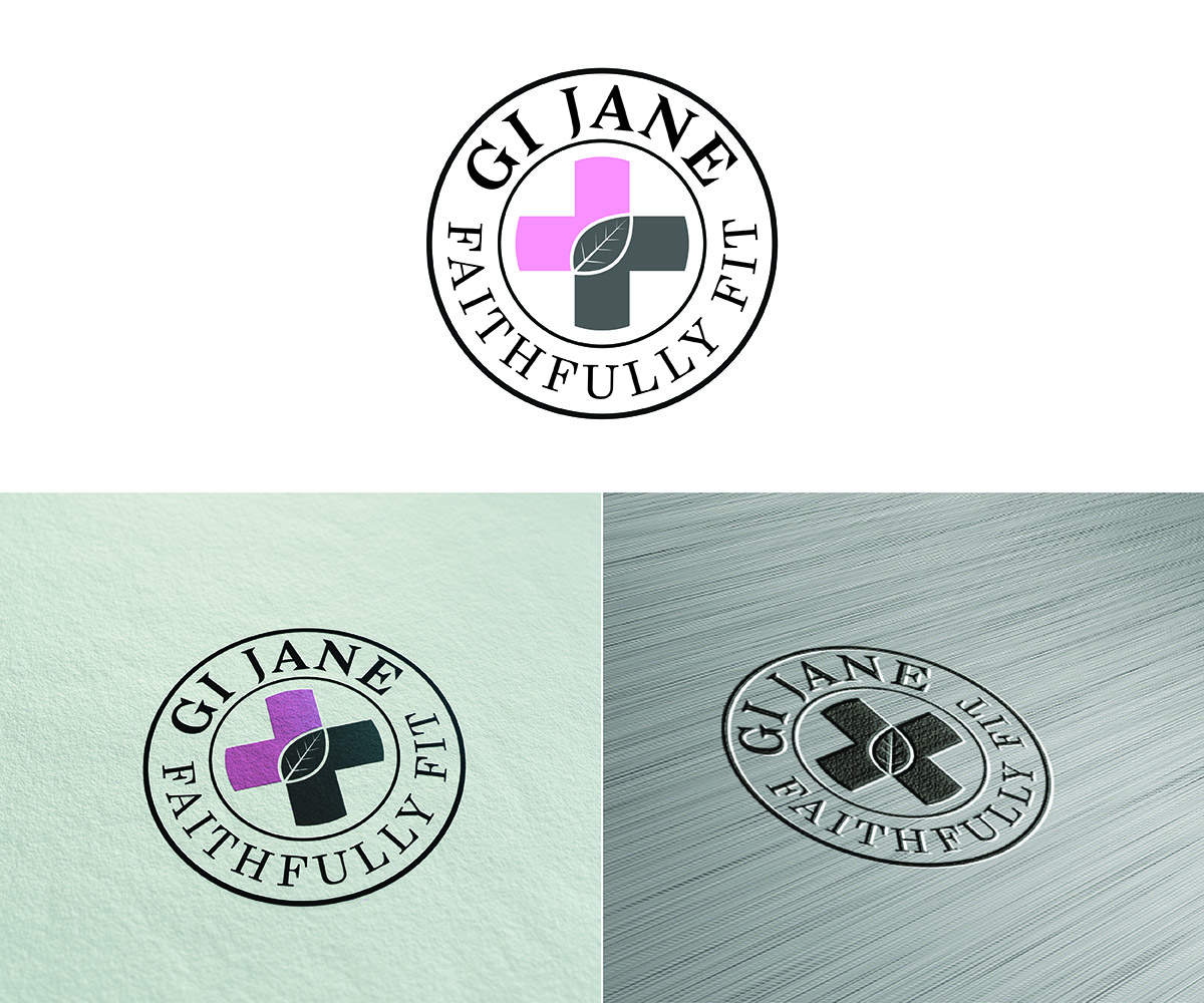 Logo Design by Logico Artlines for GI JANE Faithfully Fit  | Design #11702965