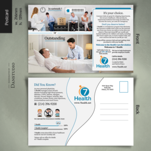 Postkarten-Design von danstudio für 7 Health | Design: #12108160