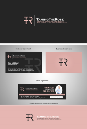 Logo Design by Moustache-Graphics for Taming the Rose | Design: #11706469