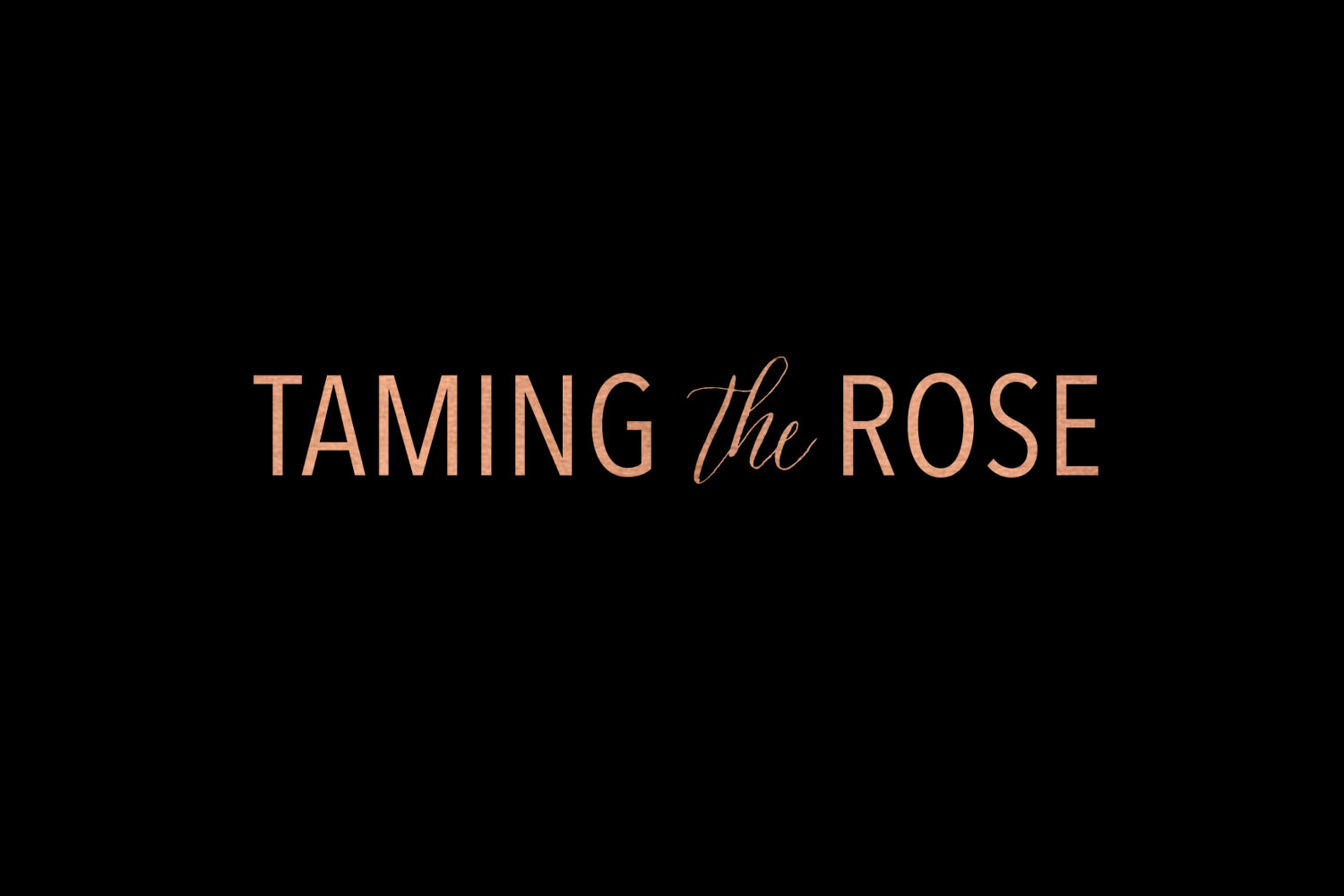 Design de Logo par DesignCat1234 pour Taming the Rose | Design #11687692