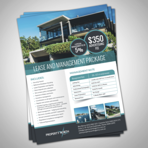 Flyer Design by debdesign for Property North Agency | Design: #11656496