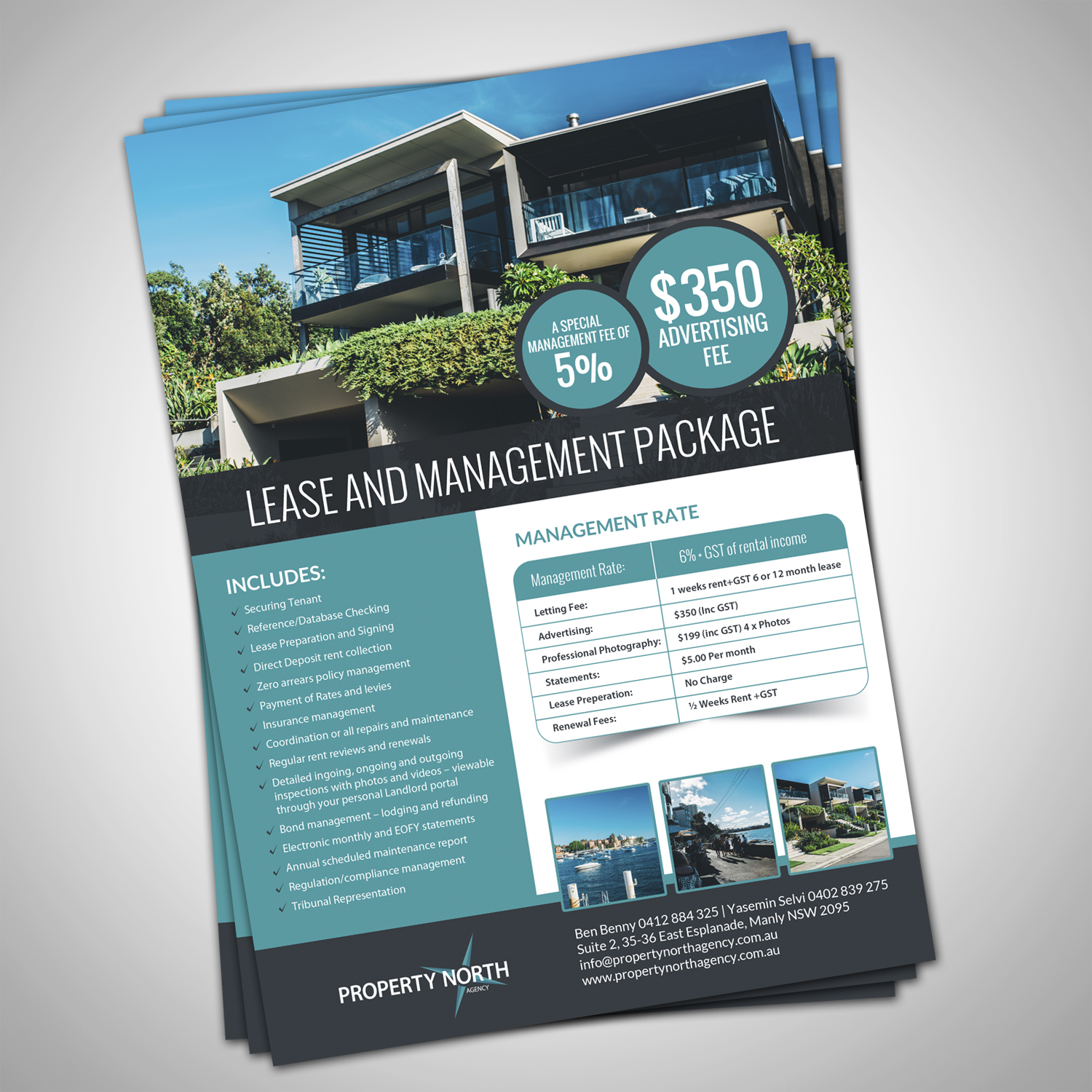 Flyer Design by debdesign for Property North Agency | Design #11656497