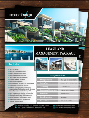 Flyer Design by creative.bugs for Property North Agency | Design: #11659018