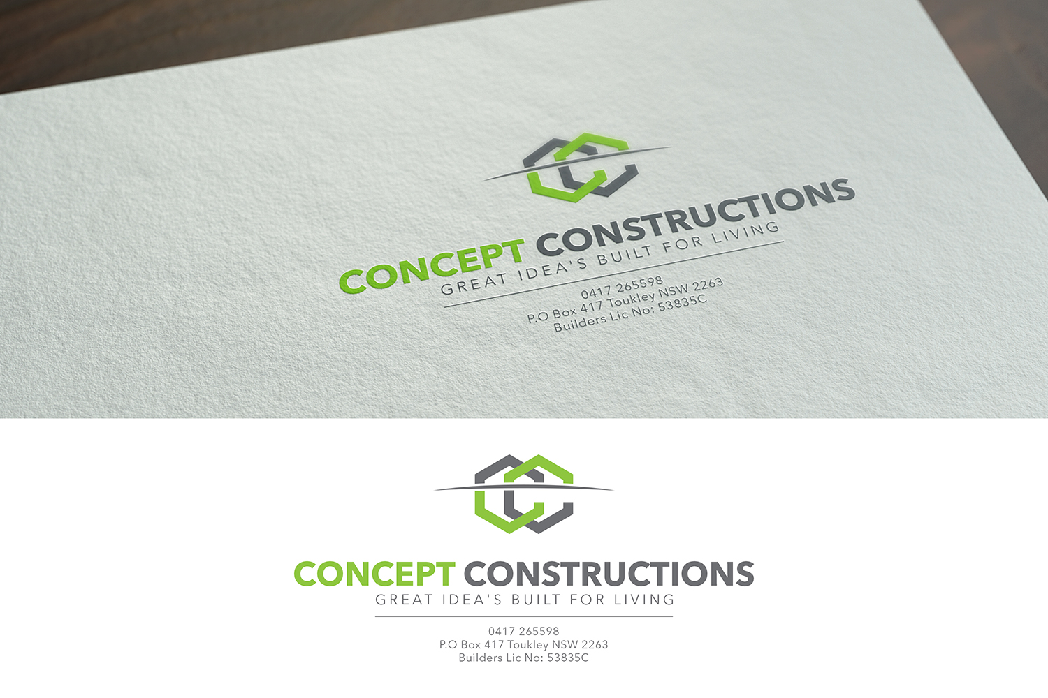 Logo Design by Grafactory for Concept Constructions | Design #11721976