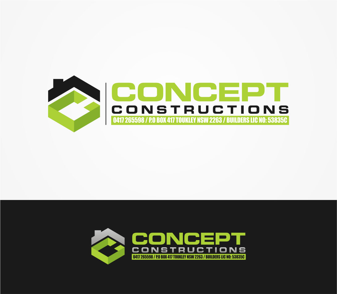 Logo Design by keith_designs for Concept Constructions | Design #11755164